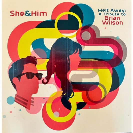She & Him – Melt Away: A Tribute To Brian Wilson, LP, Yellow Color Vinyl, Brand New