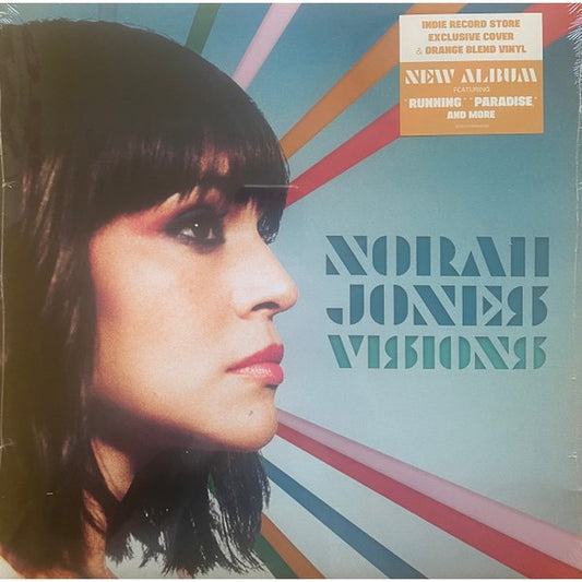 Norah Jones – Visions, LP, Orange Blend Color Vinyl, Brand New