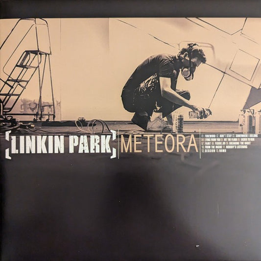 Linkin Park – Meteora, LP, Translucent Gold & Red Splatter Color Vinyl, Brand New