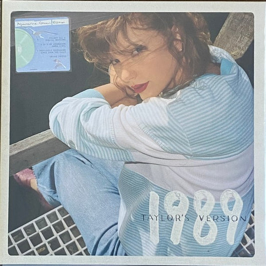 Taylor Swift – 1989 (Taylor's Version), 2LP, Aquamarine Green Color Vinyl, Brand New