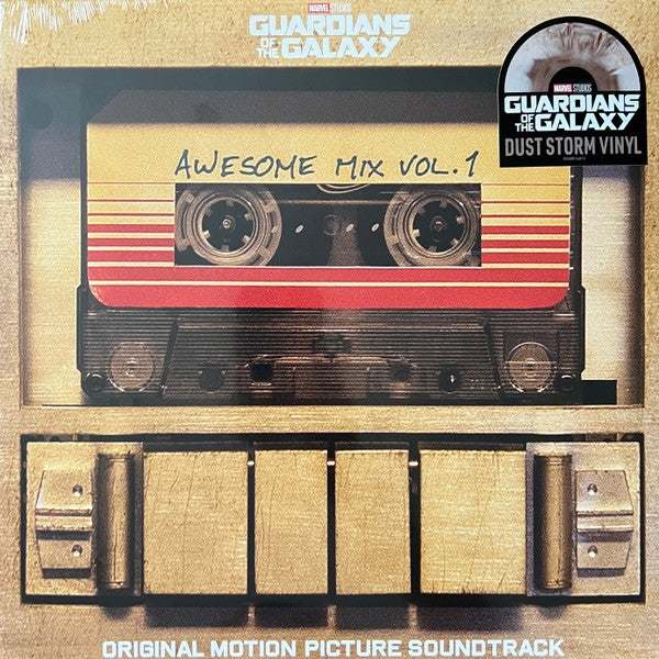 OST - Guardians Of The Galaxy Awesome Mix Vol. 1 - Various Artist, LP, Dust Storm Color vinyl, Brand New