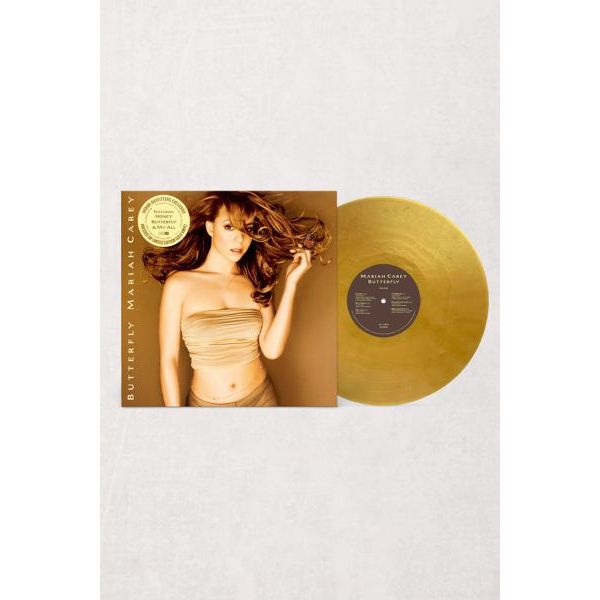 Mariah Carey - Butterfly, LP, Urban Outfitters Exclusive, Gold Color Vinyl, Brand New