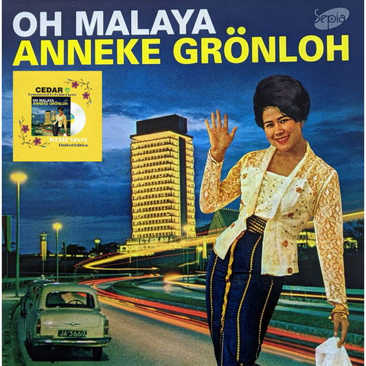 Anneke Gronloh – Oh Malaya, LP, White Vinyl Color, Brand New