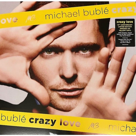 Michael Bublé – Crazy Love, LP, Translucent Yellow Color Vinyl, Brand New