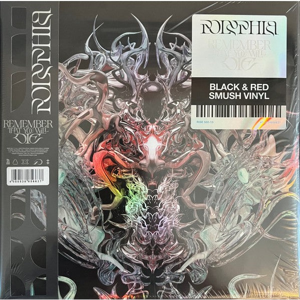 Polyphia – Remember That You Will Die, LP, Black & Red Smush Color Vinyl, Brand New