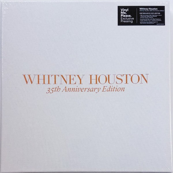 Whitney Houston – Whitney Houston, Boxset, 2LP, Foil-Stamped, Slipcase, Peaches & Cream Marble Vinyl, Brand New