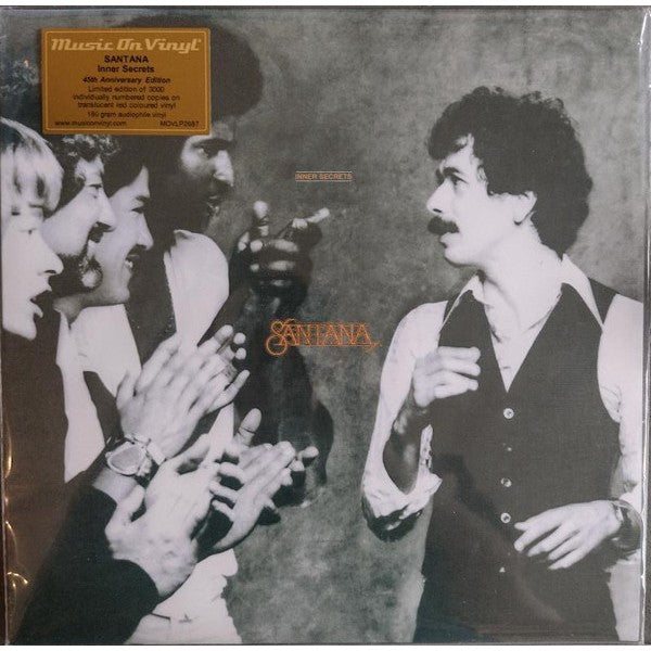 Santana – Inner Secrets, LP, Translucent Red color Vinyl, Numbered, Brand New