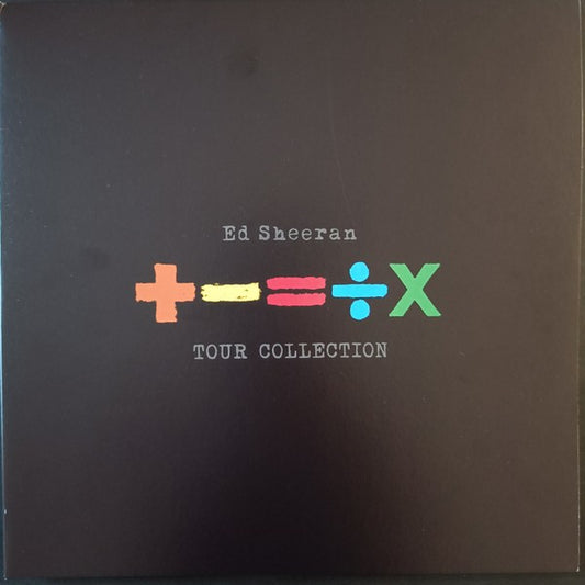 Ed Sheeran – +-=÷× (Tour Collection), 2LP, Blue Color Vinyl, Brand New