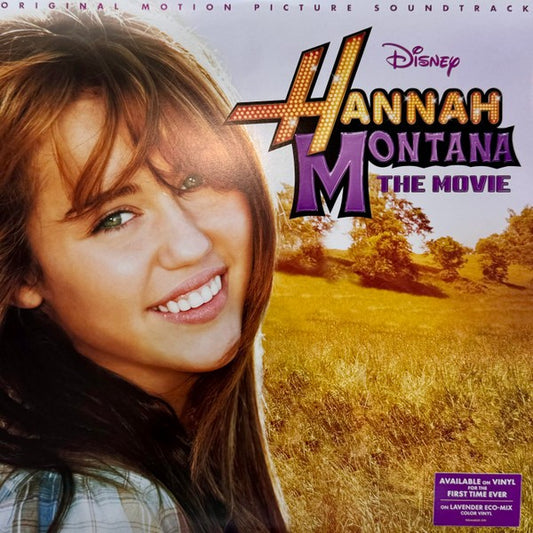 OST - Hannah Montana: The Movie - Miley Cyrus, 2LP, Lavender Eco-mix Color Vinyl, Brand New