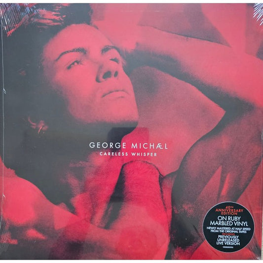 George Michael – Careless Whisper, 12", 45 RPM, EP, Ruby Marbled Color Vinyl, Brand New