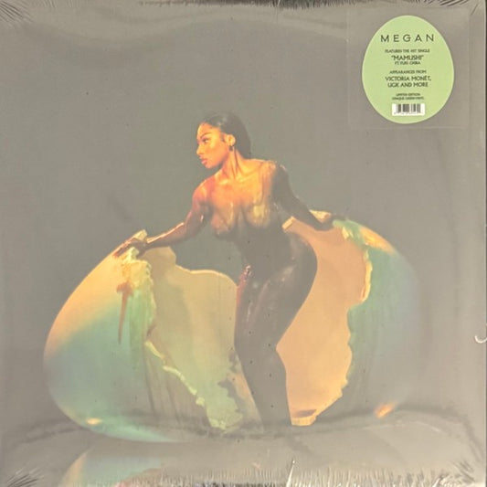 Megan Thee Stallion – Megan, LP, Opaque Green Color Vinyl, Brand New
