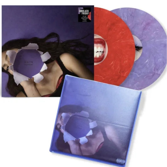 Olivia Rodrigo – Guts, 2LP, Red & Purple Marbled Color Vinyl, Brand New