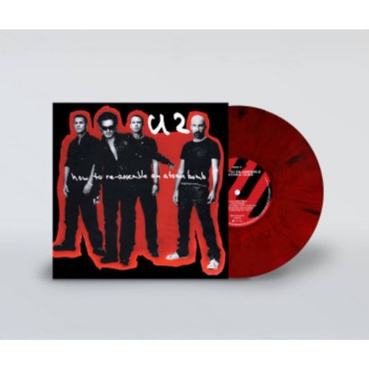 U2 - How to Re-Assemble An Atomic Bomb, LP, Red and Black Marbled Color Vinyl, Brand New