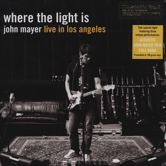 John Mayer – Where The Light Is: John Mayer Live In Los Angeles, 4LP, Brand New