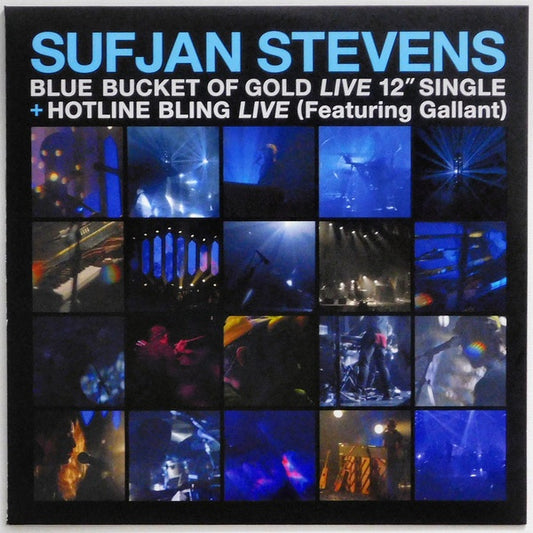 Sufjan Stevens – Blue Bucket Of Gold (Live) / Hotline Bling (Live), 12" Single, Blue Translucen Color Vinyl, Brand New