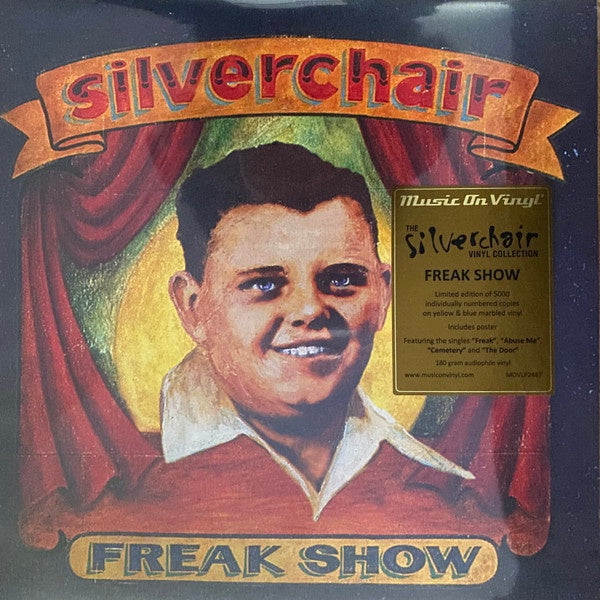 Silverchair – Freak Show, LP, Numbered, Yellow/Blue marble Color Vinyl, Brand New