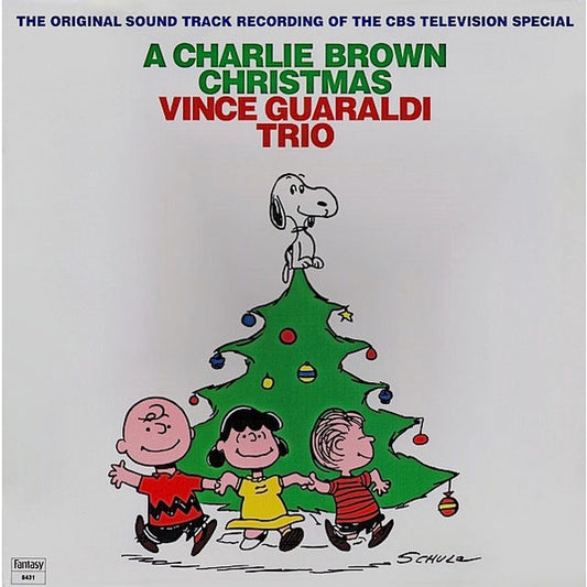 Vince Guaraldi Trio – A Charlie Brown Christmas LP, Clear Vinyl with Red and Green Splatter, Brand New, urban outfitter