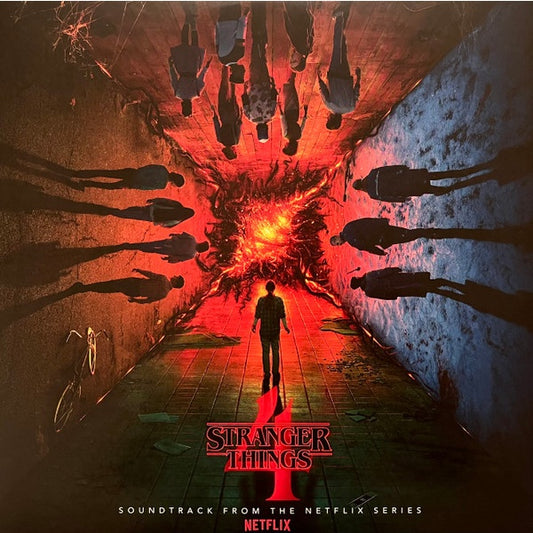 OST - Stranger Things 4 - Various Artists, 2LP, Red Translucent Color Vinyl, Brand New