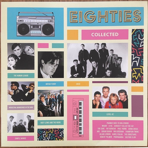 Eighties Collected - Various Artist, 180 Gram Audiophile Vinyl, 2LP, Brand New
