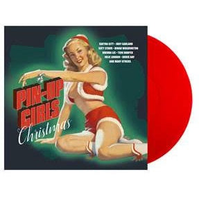 Pin-Up Girls Christmas - Various Artist, LP, Transparent Red Color Vinyl, Brand New