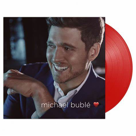 Michael Bublé – Love, LP, Red Translucent Cor Vinyl, Brand New