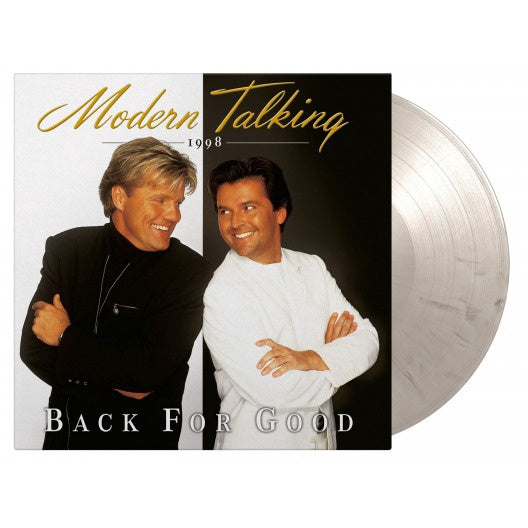 Modern Talking - Back For Good 7th Album, 2LP, Brand New, White & Black Marbled Vinyl