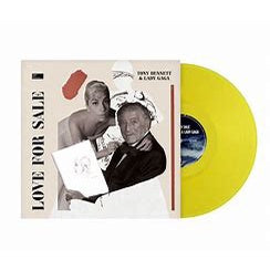 Tony Bennett & Lady Gaga – Love For Sale, LP, Yellow Transparent Vinyl, Brand New